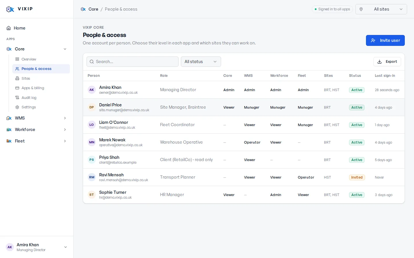 VIXIP Core screenshot